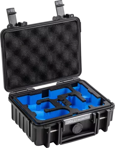 B&W Outdoor Cases BW Outdoor Case Type 500 for DJI Osmo Pocket 3 Creator Combo, Black