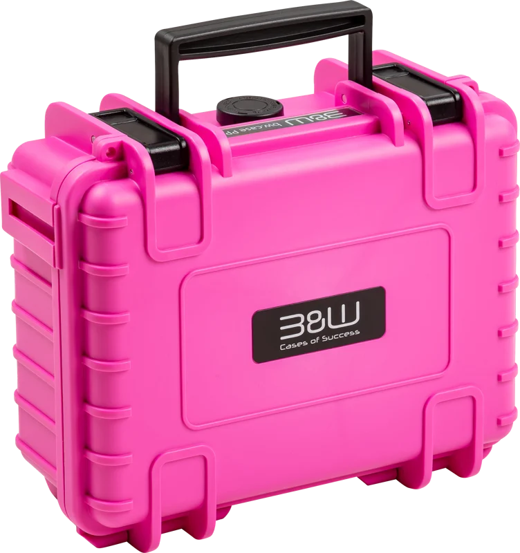 B&W Outdoor Cases BW Outdoor Case Type 500 for DJI Osmo Pocket 3 Creator Combo, Pink