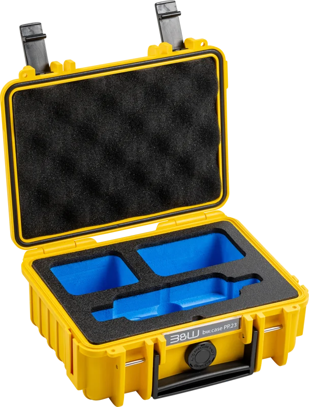 B&W Outdoor Cases BW Outdoor Case Type 500 for Insta360 X3, yellow