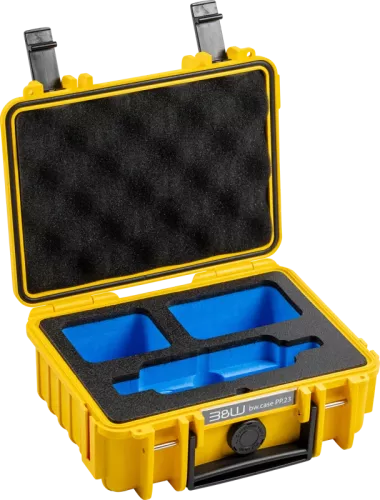 B&W Outdoor Cases BW Outdoor Case Type 500 for Insta360 X3, yellow