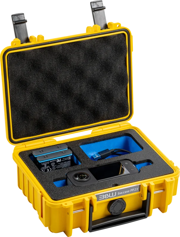 B&W Outdoor Cases BW Outdoor Case Type 500 for Insta360 X3, yellow