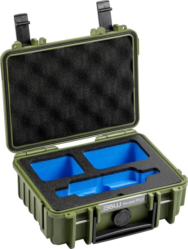 B&W Outdoor Cases BW Outdoor Case Type 500 for Insta360 X3, bronze-green