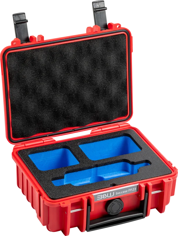 B&W Outdoor Cases BW Outdoor Case Type 500 for Insta360 X3, red