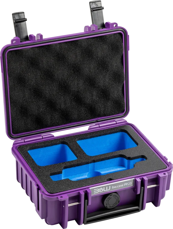 B&W Outdoor Cases BW Outdoor Case Type 500 for Insta360 X3, purple
