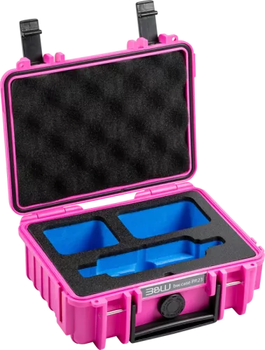 B&W Outdoor Cases BW Outdoor Case Type 500 for Insta360 X3, pink