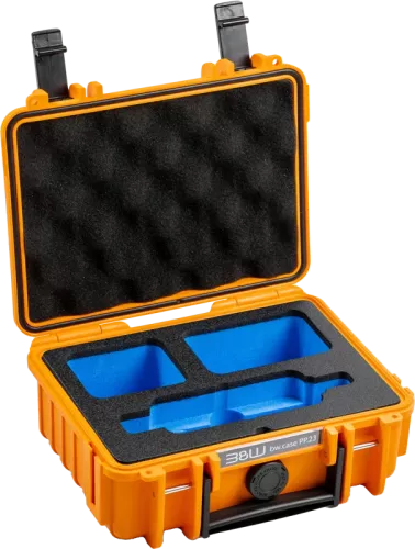 B&W Outdoor Cases BW Outdoor Case Type 500 for Insta360 X3, orange