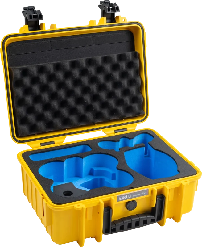 B&W Outdoor Cases BW Outdoor Cases Type 4000 for DJI Avata2 - yellow