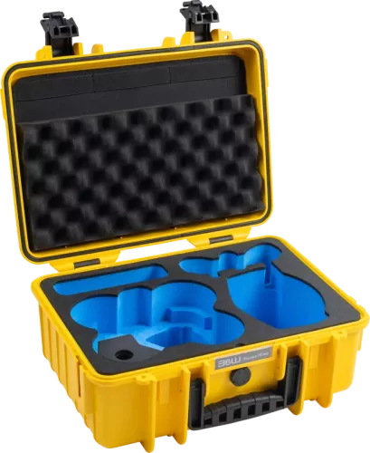B&W Outdoor Cases BW Outdoor Cases Type 4000 for DJI Avata2 - yellow