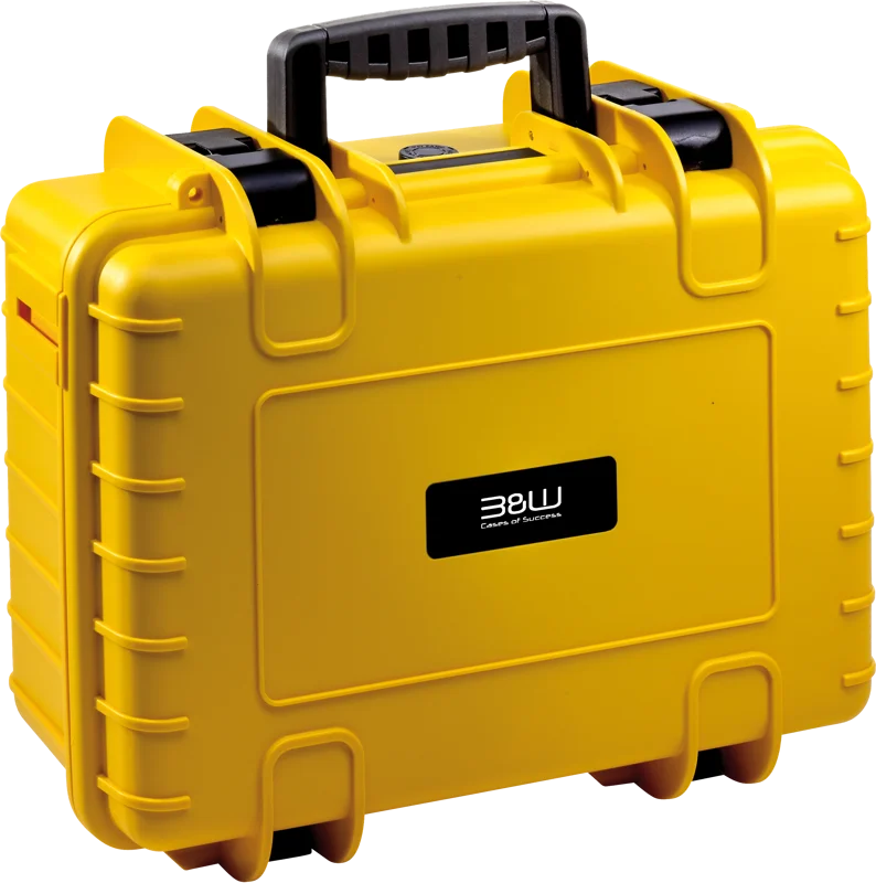 B&W Outdoor Cases BW Outdoor Cases Type 4000 for DJI Avata2 - yellow