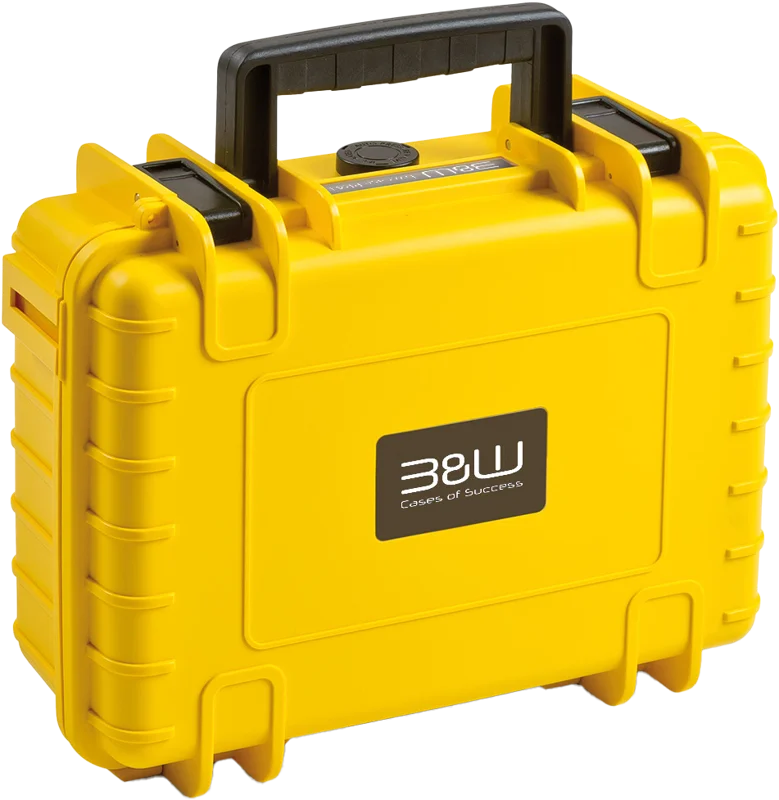B&W Outdoor Cases BW Outdoor Cases Type 1000 for Insta360 X4, yellow