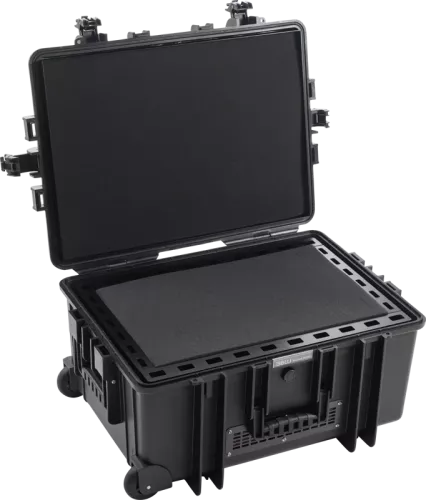 B&W Outdoor Cases BW Outdoor Battery.case 908.16. Transport & Storage of defective lithium batteries, black