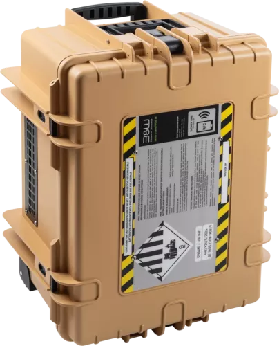 B&W Outdoor Cases BW Outdoor Battery.case 908.16. Transport & Storage of defective lithium batteries, desert tan