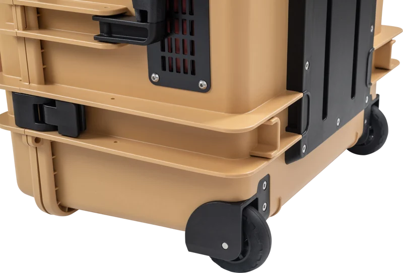 B&W Outdoor Cases BW Outdoor Battery.case 908.16. Transport & Storage of defective lithium batteries, desert tan