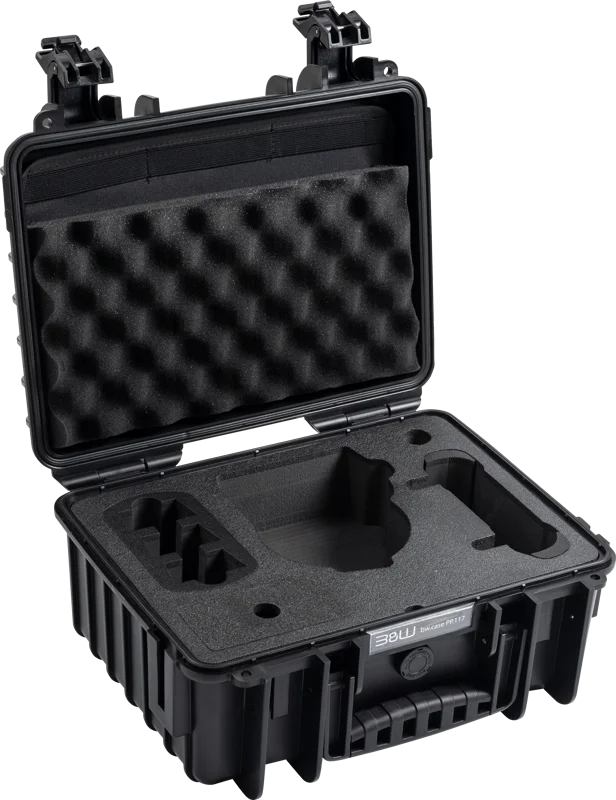 B&W Outdoor Cases BW Outdoor Cases Type 3000/PP.117 for DJI Flip, Black