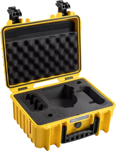 B&W Outdoor Cases BW Outdoor Cases Type 3000/PP.117 for DJI Flip, Yellow