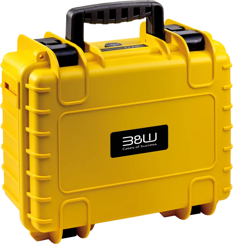 B&W Outdoor Cases BW Outdoor Cases Type 3000/PP.117 for DJI Flip, Yellow