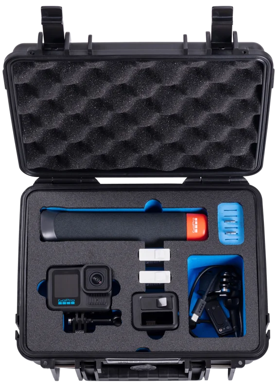 B&W Outdoor Cases BW Outdoor Action Case Type PP.41 I for GoPro HERO 13 (fits GoPro 9-13), black