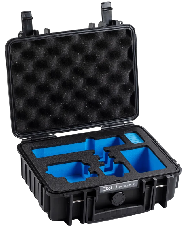 B&W Outdoor Cases BW Outdoor Action Case Type PP.41 I for GoPro HERO 13 (fits GoPro 9-13), black