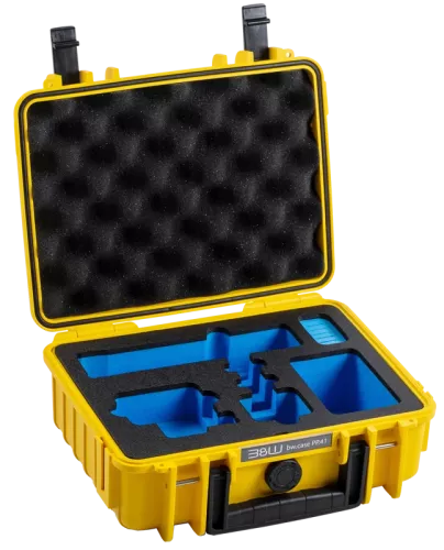 B&W Outdoor Cases BW Outdoor Action Case Type PP.41 I for GoPro HERO 13 (fits GoPro 9-13), yellow