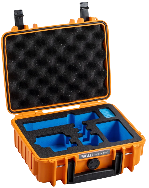 B&W Outdoor Cases BW Outdoor Action Case Type PP.41 I for GoPro HERO 13 (fits GoPro 9-13), orange