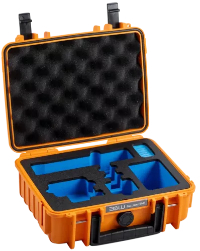 B&W Outdoor Cases BW Outdoor Action Case Type PP.41 I for GoPro HERO 13 (fits GoPro 9-13), orange