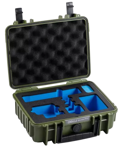 B&W Outdoor Cases BW Outdoor Action Case Type PP.41 I for GoPro HERO 13 (fits GoPro 9-13), bronze green