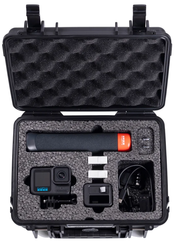 B&W Outdoor Cases BW Outdoor Action Case Type PP.41 I for GoPro HERO 13AP (fits GoPro 9-13AP), black
