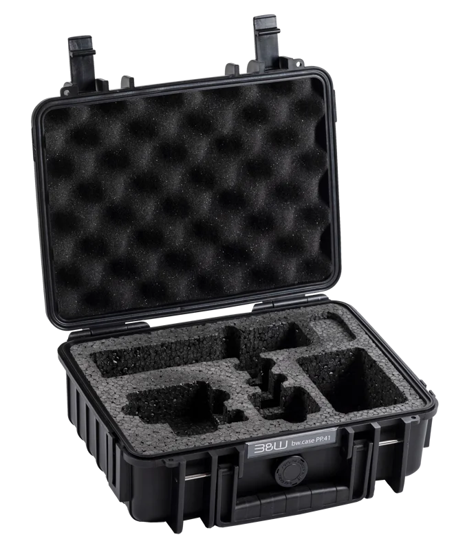 B&W Outdoor Cases BW Outdoor Action Case Type PP.41 I for GoPro HERO 13AP (fits GoPro 9-13AP), black
