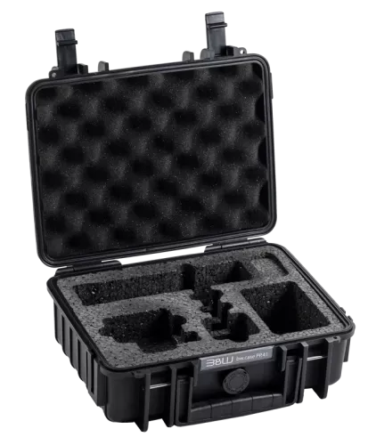 B&W Outdoor Cases BW Outdoor Action Case Type PP.41 I for GoPro HERO 13AP (fits GoPro 9-13AP), black