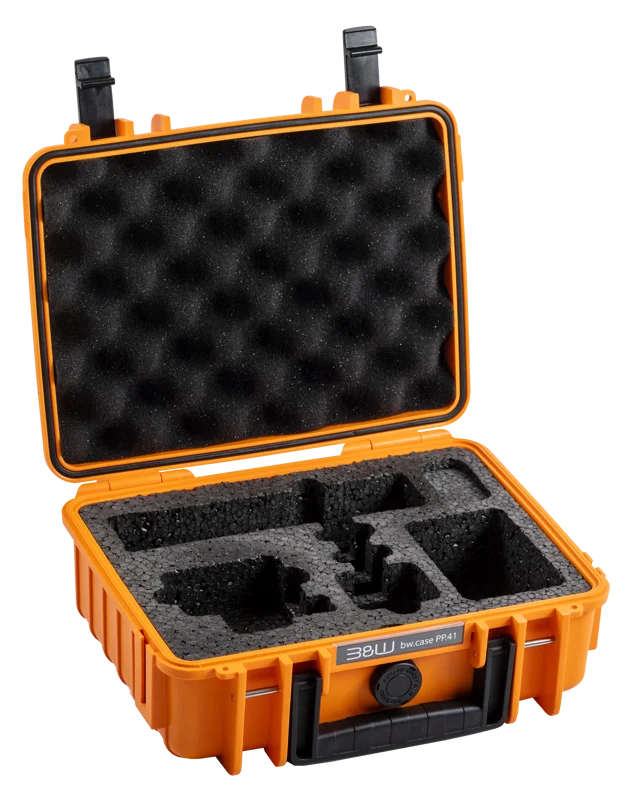 B&W Outdoor Cases BW Outdoor Action Case Type PP.41 I for GoPro HERO 13AP (fits GoPro 9-13AP), orange