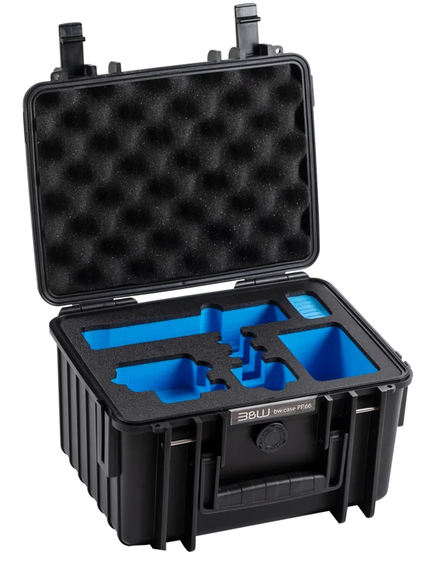 B&W Outdoor Cases BW Outdoor Action Case Type PP.66 I for GoPro HERO 13 (fits GoPro 9-13), black