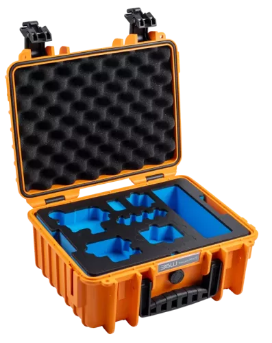 B&W Outdoor Cases BW Outdoor Action Case Type PP.117 I for GoPro HERO 13 (fits GoPro 9-13), orange