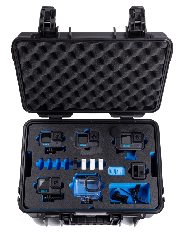 B&W Outdoor Cases BW Outdoor Action Case Type PP.166 I for GoPro HERO 13 (fits GoPro 9-13), black