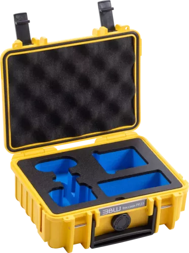 B&W Outdoor Cases BW Outdoor Action Case Type PP.23. for Insta360 GO3/GO3S, yellow