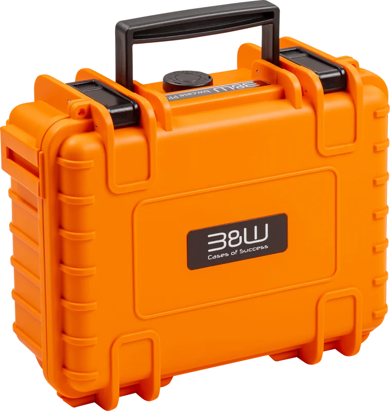 B&W Outdoor Cases BW Outdoor Action Case Type PP.23. for Insta360 GO3/GO3S, orange