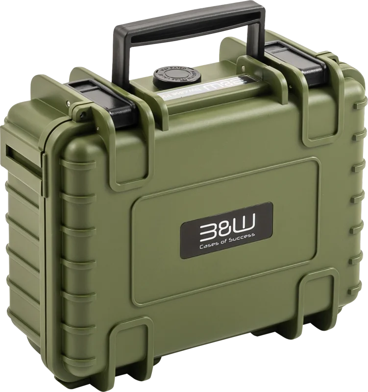 B&W Outdoor Cases BW Outdoor Action Case Type PP.23. for Insta360 GO3/GO3S, bronze green