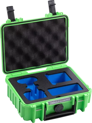 B&W Outdoor Cases BW Outdoor Action Case Type PP.23. for Insta360 GO3/GO3S, green