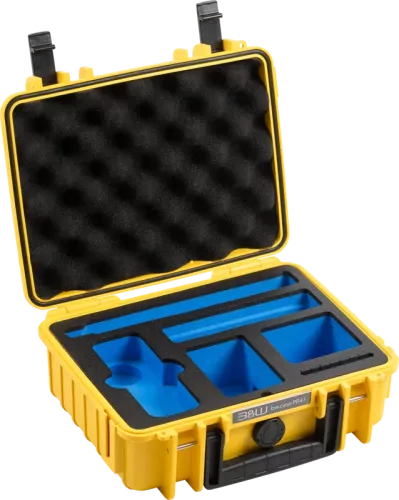 B&W Outdoor Cases BW Outdoor Case Type 1000 for Insta360 X4 / Insta360 X5, yellow