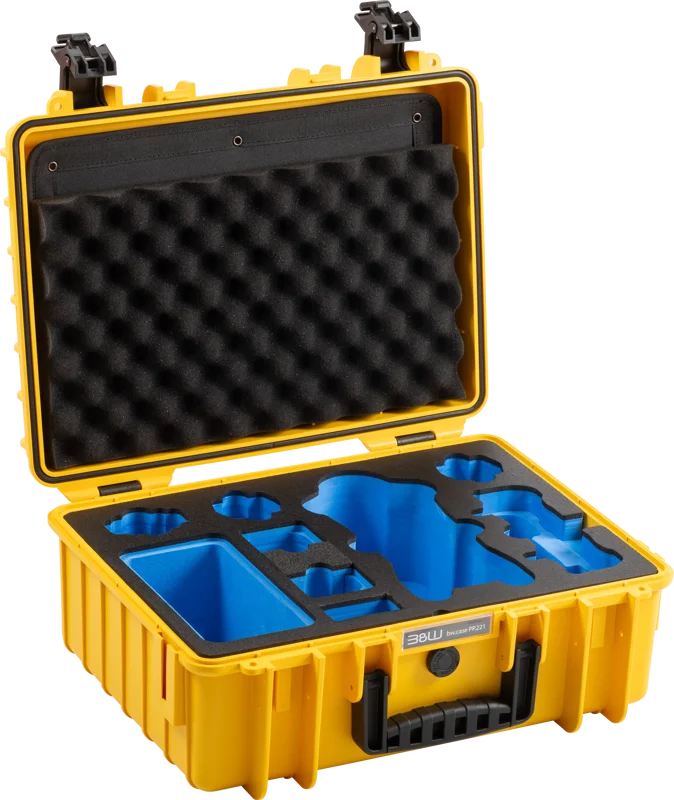 B&W Outdoor Cases BW Outdoor Cases Type 5000 for DJI Mavic 4 Pro / Yellow