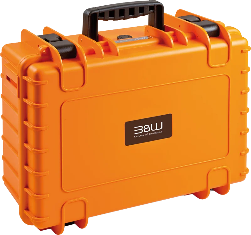 B&W Outdoor Cases BW Outdoor Cases Type 5000 for DJI Mavic 4 Pro / Orange