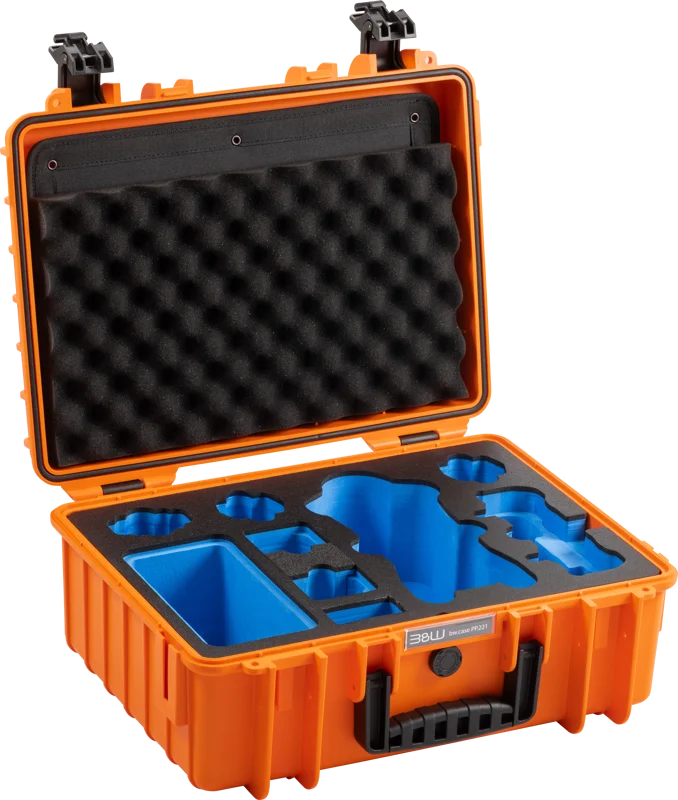 B&W Outdoor Cases BW Outdoor Cases Type 5000 for DJI Mavic 4 Pro / Orange