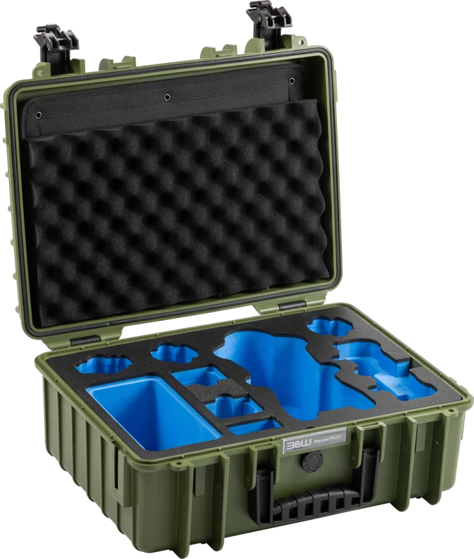 B&W Outdoor Cases BW Outdoor Cases Type 5000 for DJI Mavic 4 Pro / Bronze Green