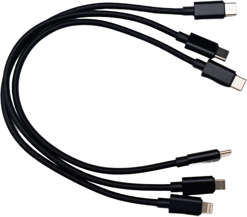 Chasing RC3 Cable kit (Type-C-Micro, Type-C-Type-C, Type-C-lightning.)