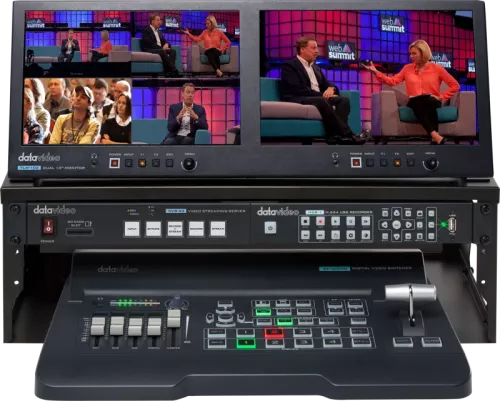 Datavideo GO-500-Studio 4 Inp HDMI switcher w. streaming/rec