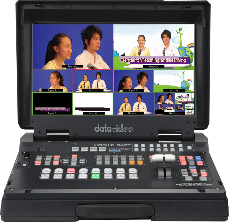 Datavideo HS-1300 6-Channel HD Portable Video Streaming Studio