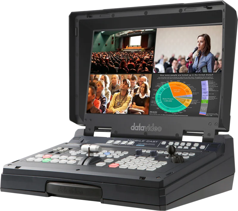 Datavideo HS-1600T MKII HDBaseT Portable Video Streaming Studio