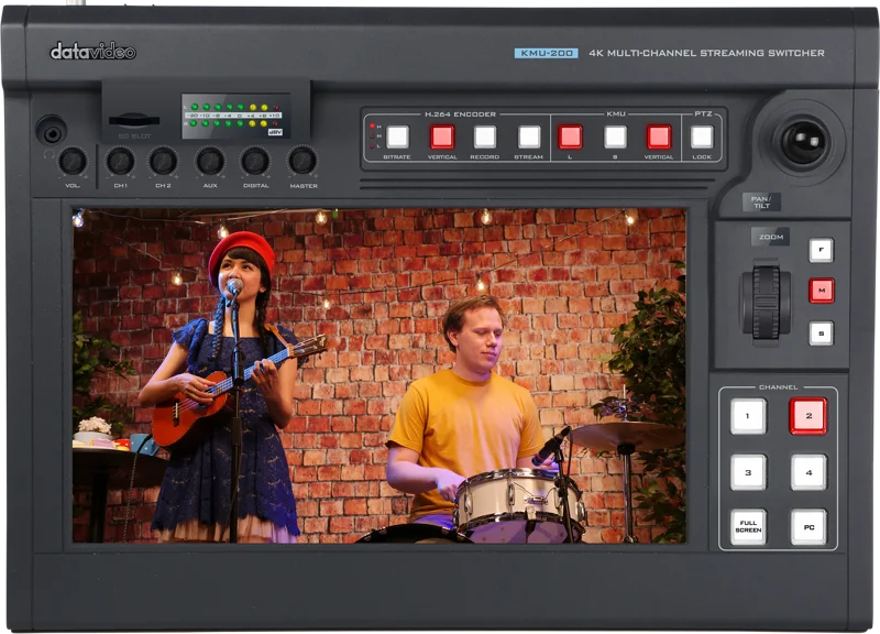 Datavideo KMU-200 All-In-One Single camera production unit