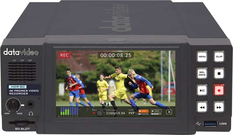 Datavideo HDR-80 ProRes Video Recorder (Desktop)