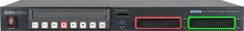 Datavideo HDR-90 ProRes Video Recorder (1RU)
