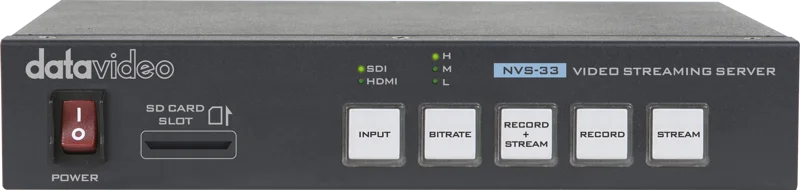 Datavideo NVS-33 Video streaming encoder/recorder
